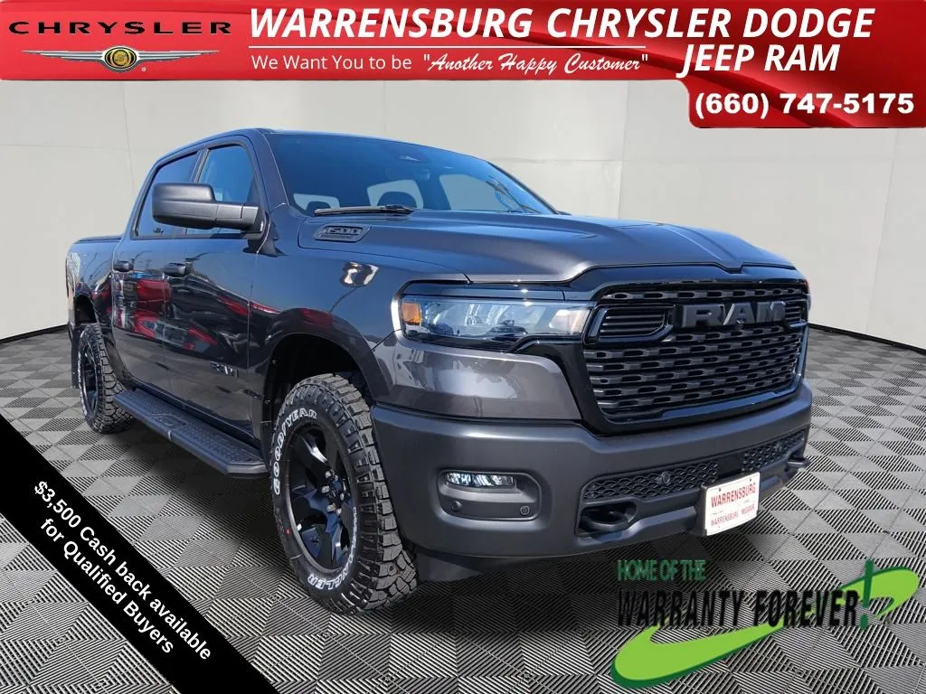 Gray 2026 Ram 1500 for sale in Warrensburg, MO