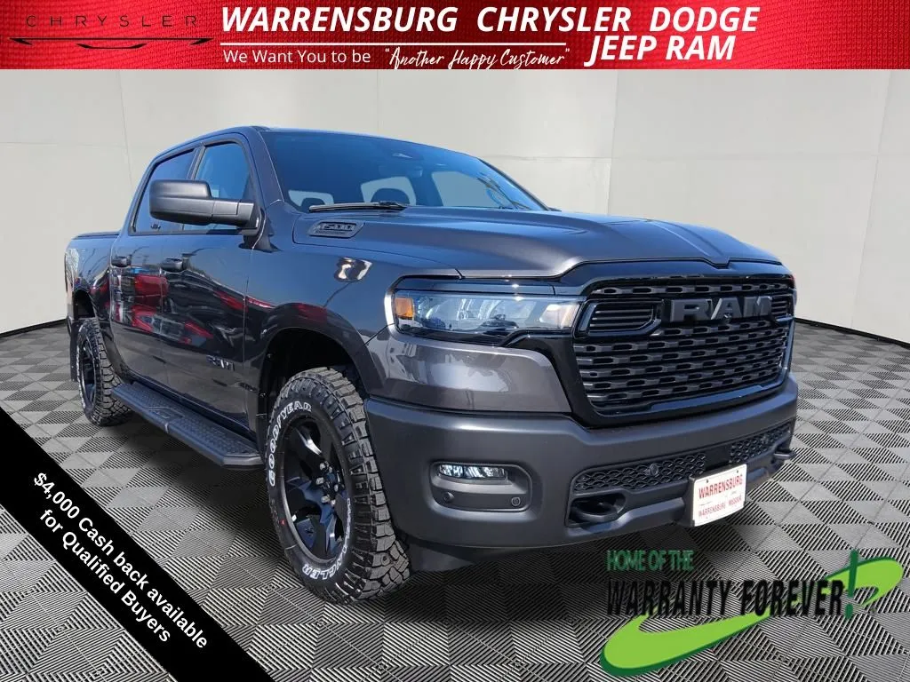 Gray 2026 Ram 1500 Warlock for sale in Warrensburg, MO