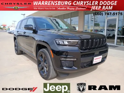 Black 2025 Jeep Grand Cherokee L Limited for sale in Warrensburg, MO