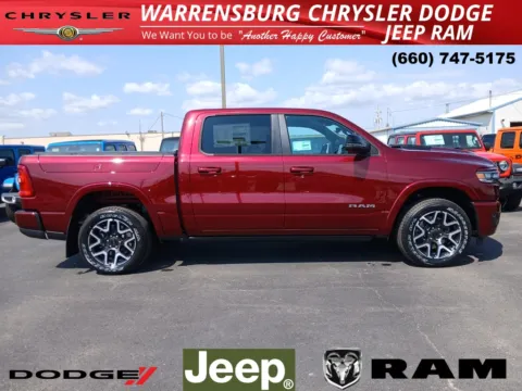 Photos of 2026 Ram 1500 Laramie for sale in Warrensburg, MO at Warrensburg CDJR