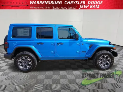 Photos of 2025 Jeep Wrangler Sahara for sale in Warrensburg, MO at Warrensburg CDJR