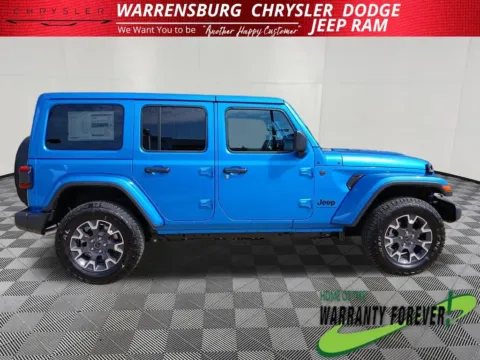 Photos of 2025 Jeep Wrangler Sahara for sale in Warrensburg, MO at Warrensburg CDJR