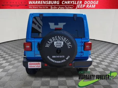 More photos of 2025 Jeep Wrangler Sahara at Warrensburg CDJR, MO