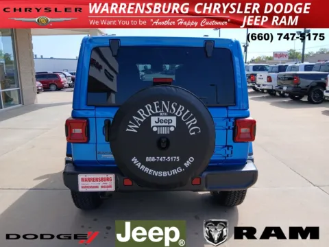 More photos of 2025 Jeep Wrangler Sahara at Warrensburg CDJR, MO