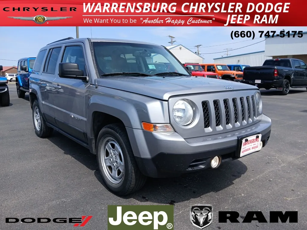 Silver 2016 Jeep Patriot Sport for sale in Warrensburg, MO