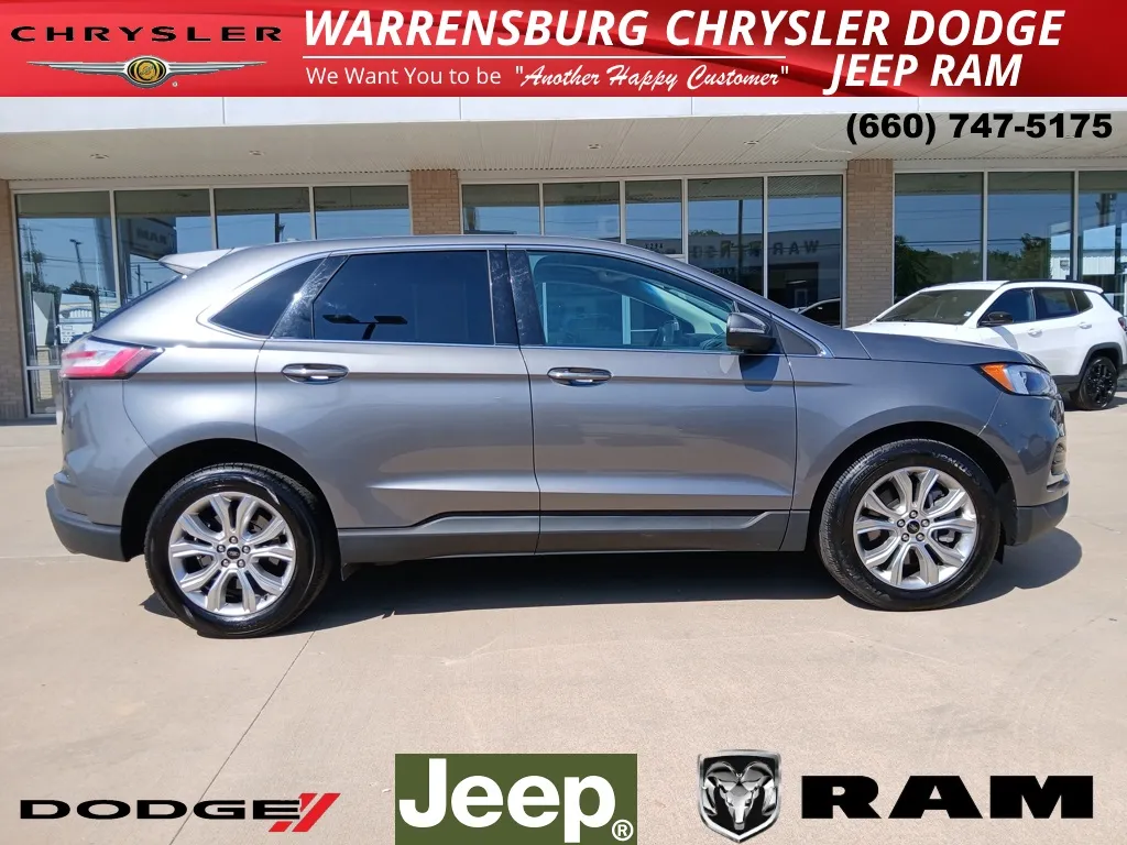 Used 2024 Ford Edge Titanium with VIN 2FMPK4K97RBA48856 for sale in Kansas City
