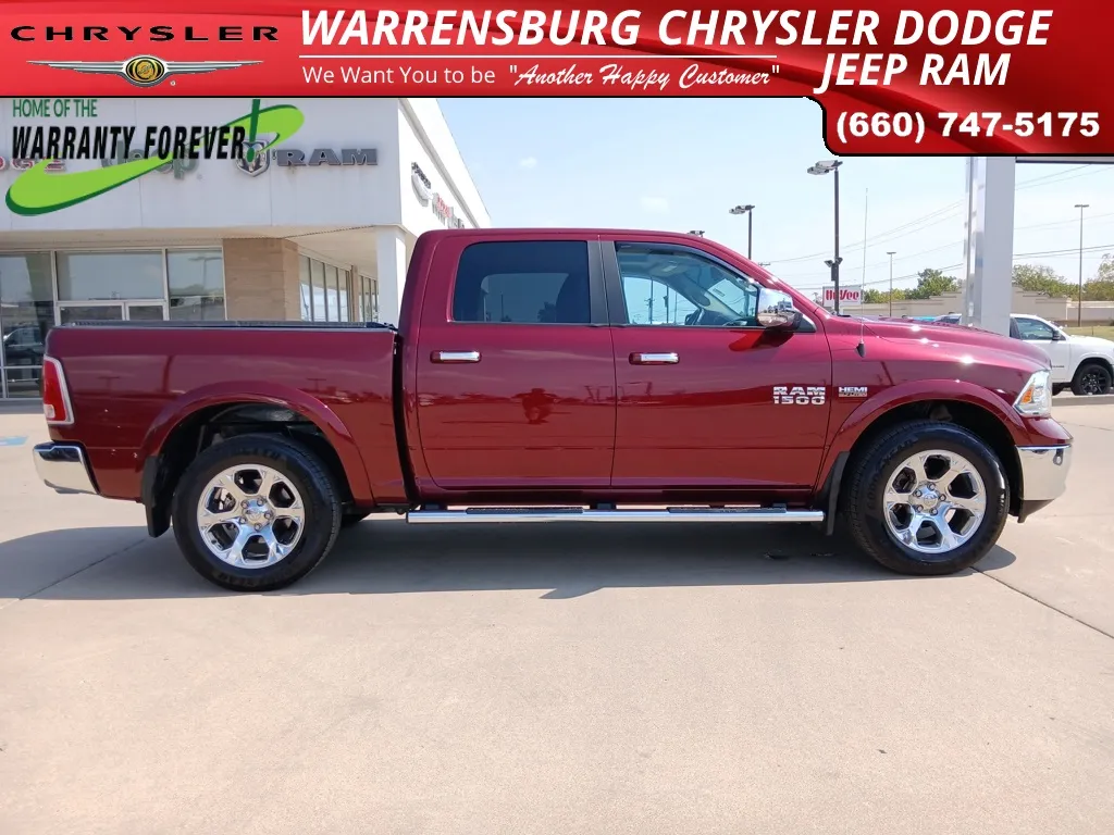 Used 2016 RAM Ram 1500 Pickup Laramie with VIN 1C6RR7NT0GS363624 for sale in Kansas City