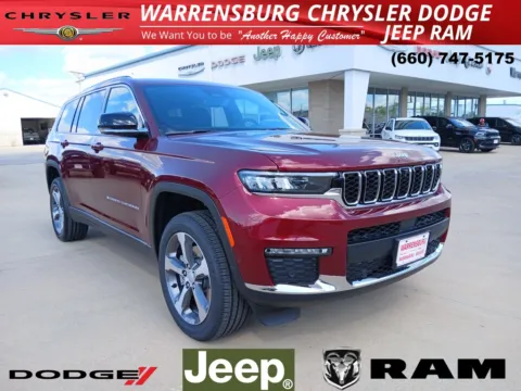 Red 2025 Jeep Grand Cherokee L Limited for sale in Warrensburg, MO
