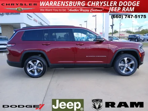 Photos of 2025 Jeep Grand Cherokee L Limited for sale in Warrensburg, MO at Warrensburg CDJR