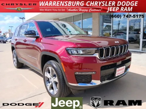 Red 2025 Jeep Grand Cherokee L Limited for sale in Warrensburg, MO