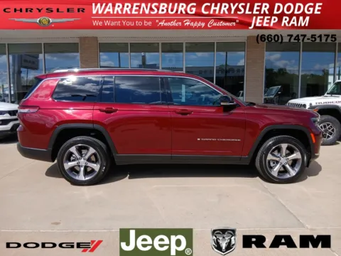 Photos of 2025 Jeep Grand Cherokee L Limited for sale in Warrensburg, MO at Warrensburg CDJR