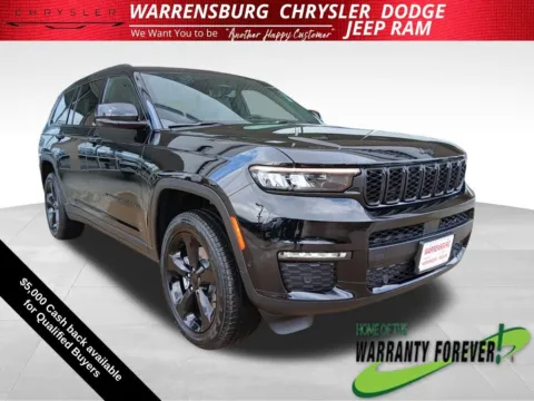 Black 2025 Jeep Grand Cherokee L Limited for sale in Warrensburg, MO