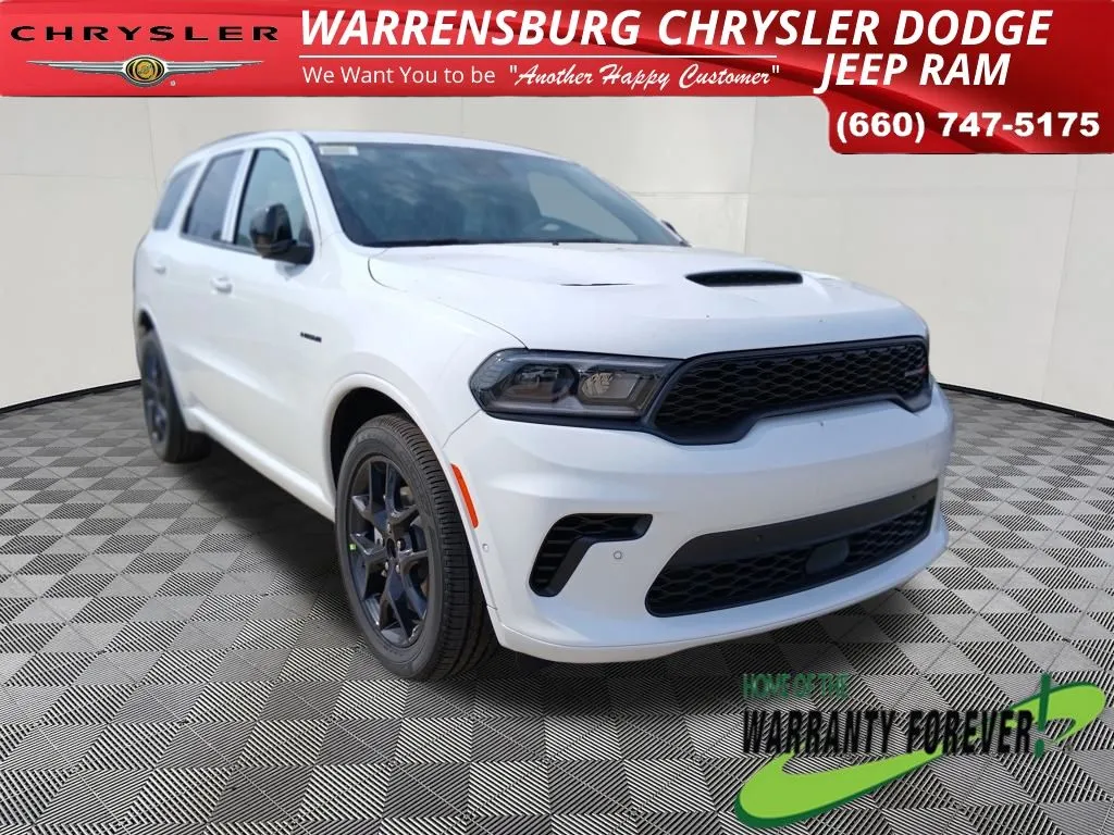White 2026 Dodge Durango GT Premium HEMI V8 for sale in Warrensburg, MO