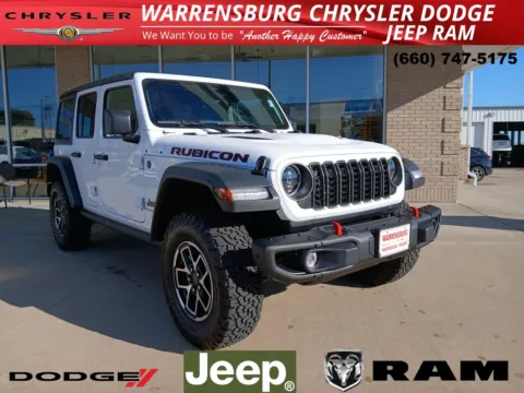 White 2025 Jeep Wrangler Rubicon for sale in Warrensburg, MO