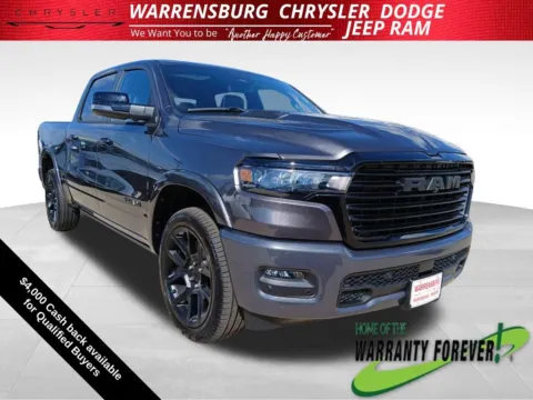 Gray 2026 Ram 1500 Laramie for sale in Warrensburg, MO