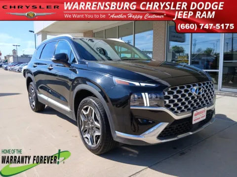 Black 2023 Hyundai Santa Fe Limited for sale in Warrensburg, MO