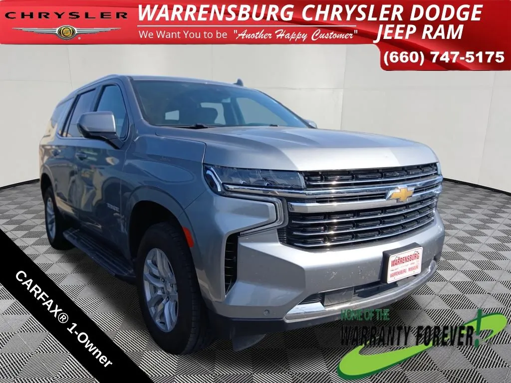 Used 2023 Chevrolet Tahoe LT with VIN 1GNSKNKD7PR348312 for sale in Kansas City