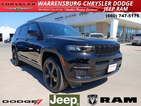 Black 2025 Jeep Grand Cherokee L Limited for sale in Warrensburg, MO