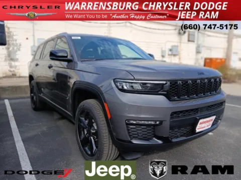 Gray 2025 Jeep Grand Cherokee L Limited for sale in Warrensburg, MO