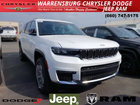 White 2025 Jeep Grand Cherokee L Limited for sale in Warrensburg, MO