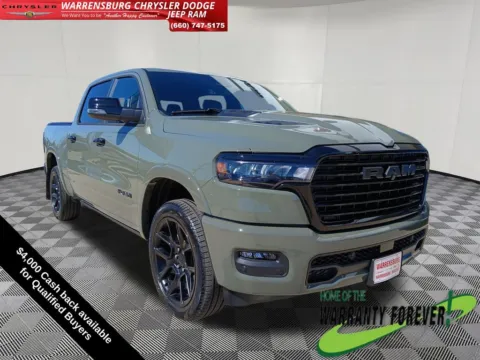 Green 2026 Ram 1500 Laramie for sale in Warrensburg, MO