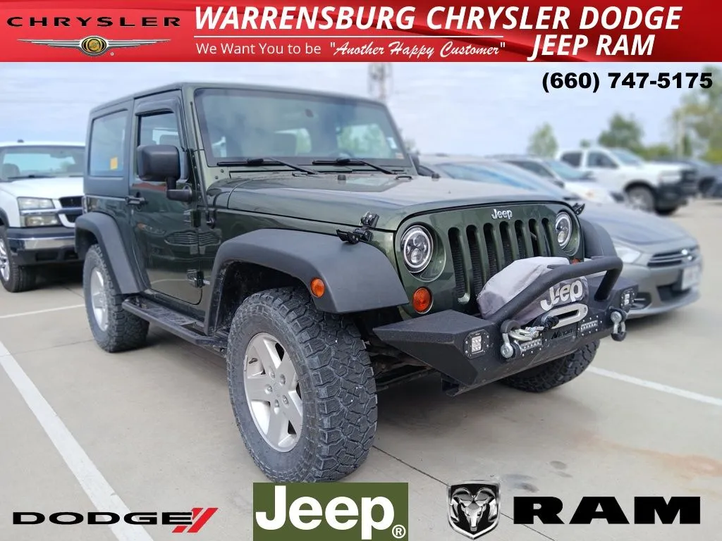 Used 2009 Jeep Wrangler X with VIN 1J4FA24169L725114 for sale in Kansas City