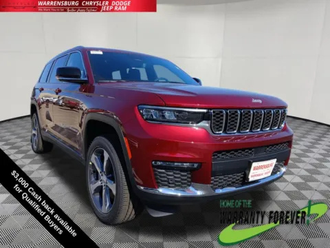 Red 2025 Jeep Grand Cherokee L Limited for sale in Warrensburg, MO