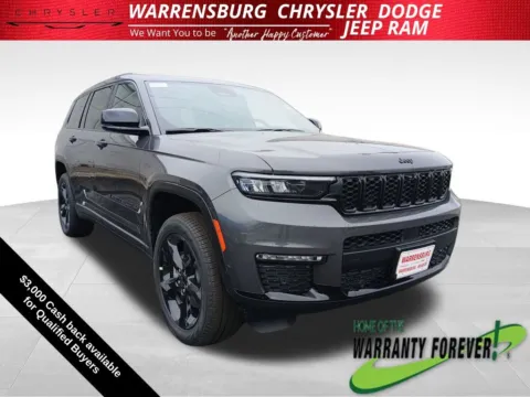 Gray 2025 Jeep Grand Cherokee L Limited for sale in Warrensburg, MO