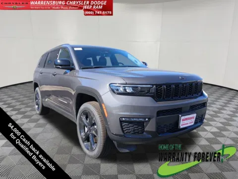 Gray 2025 Jeep Grand Cherokee L Limited for sale in Warrensburg, MO