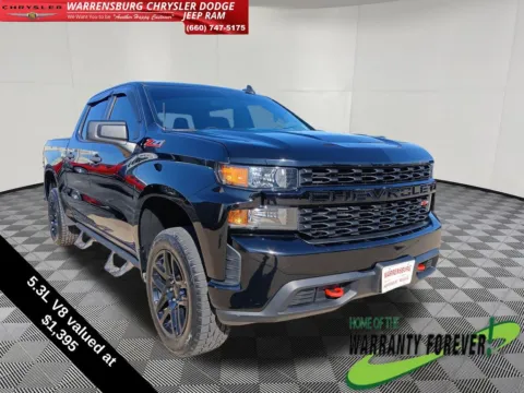 Black 2021 Chevrolet Silverado 1500 Custom Trail Boss for sale in Warrensburg, MO