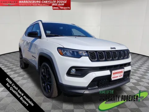 White 2026 Jeep Compass Latitude for sale in Warrensburg, MO