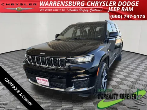 Black 2024 Jeep Grand Cherokee L Limited for sale in Warrensburg, MO