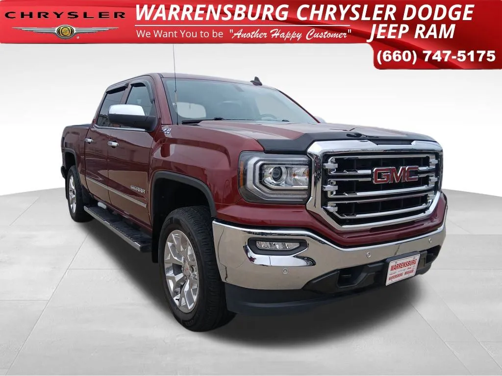 Used 2017 GMC Sierra 1500 SLT with VIN 3GTU2NEC0HG317215 for sale in Kansas City