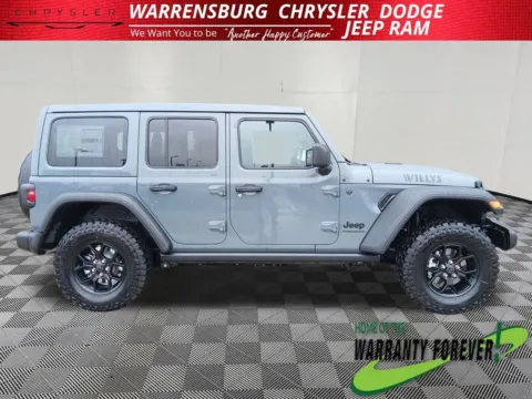 Photos of 2026 Jeep Wrangler Willys for sale in Warrensburg, MO at Warrensburg CDJR