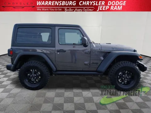 Photos of 2026 Jeep Wrangler Willys for sale in Warrensburg, MO at Warrensburg CDJR