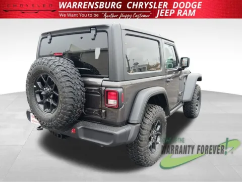 Another view of 2026 Jeep Wrangler Willys for sale in Warrensburg, MO at Warrensburg CDJR