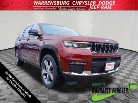 Red 2025 Jeep Grand Cherokee L Limited for sale in Warrensburg, MO