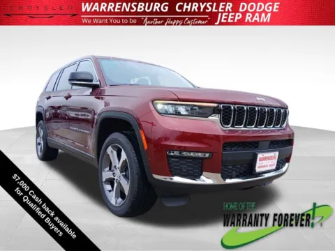 Red 2025 Jeep Grand Cherokee L Limited for sale in Warrensburg, MO