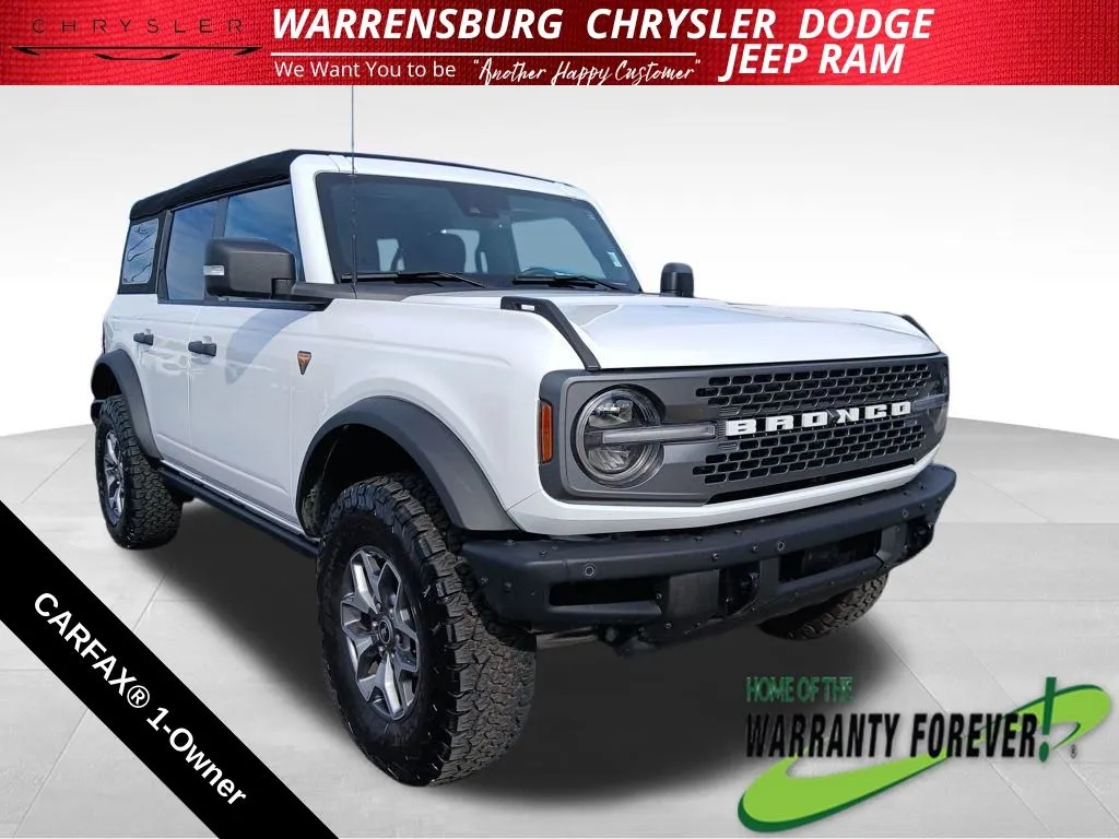Used 2024 Ford Bronco 4-Door Badlands with VIN 1FMEE9BP2RLA59550 for sale in Kansas City