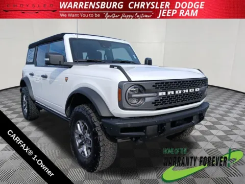 White 2024 Ford Bronco Badlands for sale in Warrensburg, MO