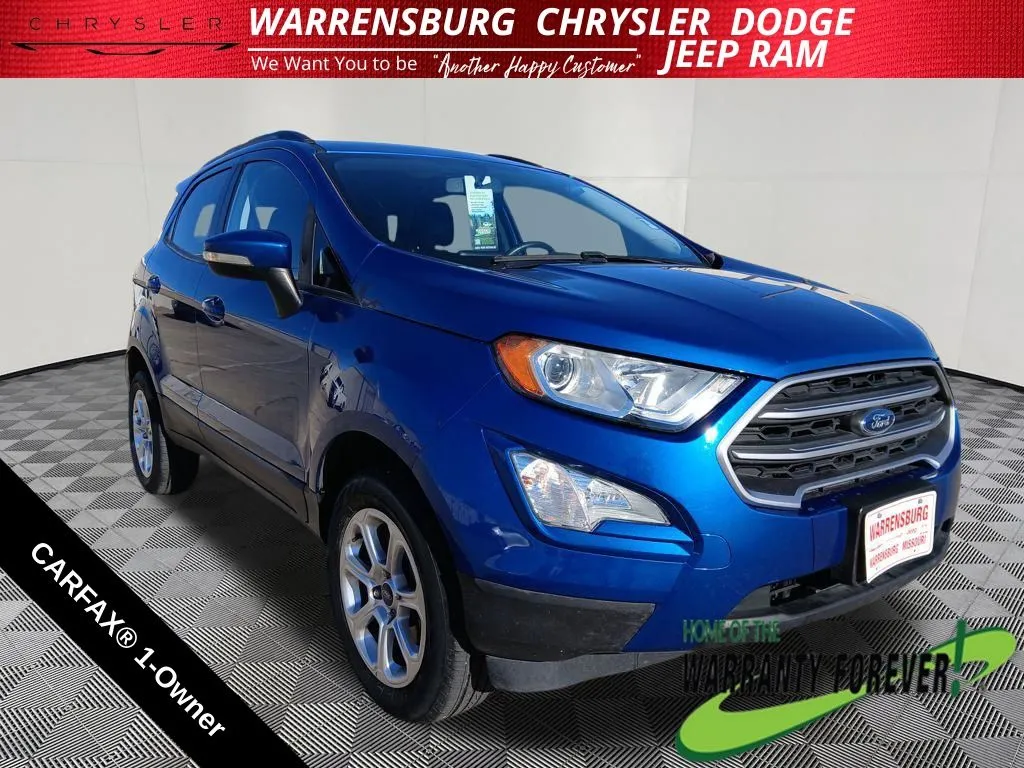 Blue 2020 Ford EcoSport SE for sale in Warrensburg, MO