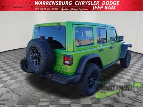 Photos of 2026 Jeep Wrangler Willys for sale in Warrensburg, MO at Warrensburg CDJR