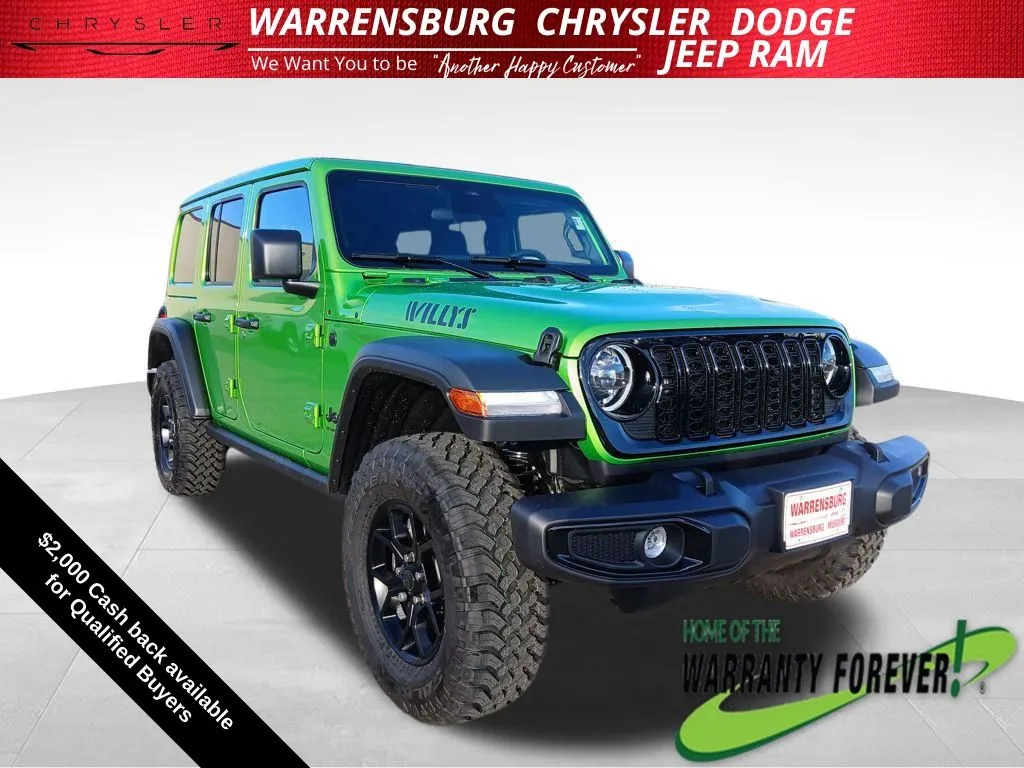2026 Jeep Wrangler Willys for sale in Warrensburg, MO