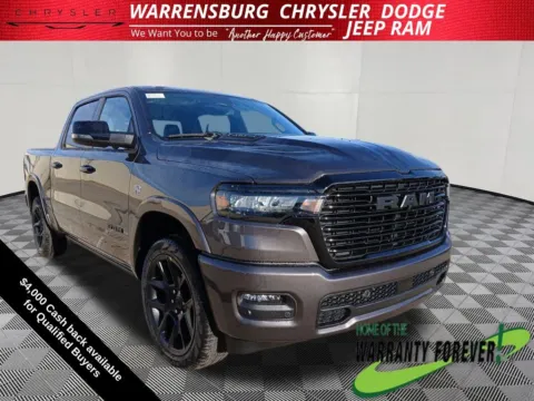 Gray 2026 Ram 1500 Laramie for sale in Warrensburg, MO