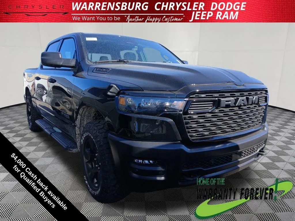 Black 2026 Ram 1500 Warlock for sale in Warrensburg, MO