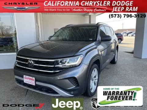 Gray 2021 Volkswagen Atlas 3.6L V6 SE w/Technology for sale in California, MO
