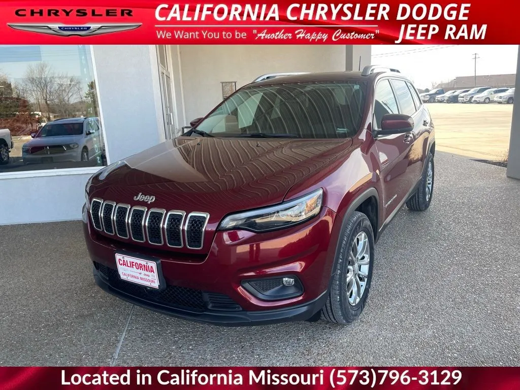 Red 2021 Jeep Cherokee Latitude Lux for sale in California, MO