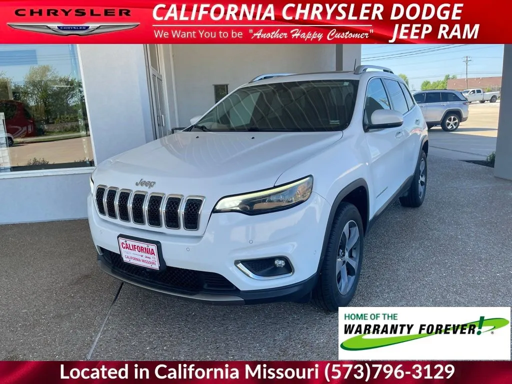 White 2019 Jeep Cherokee Limited for sale in California, MO