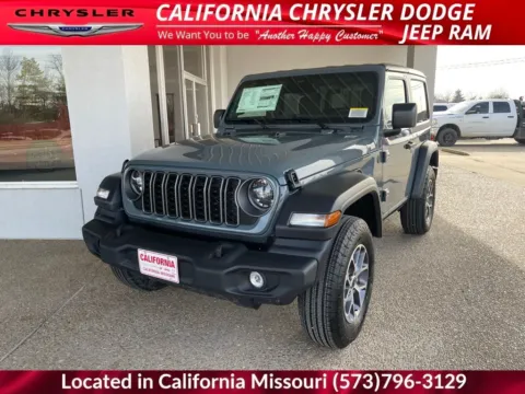 Blue 2026 Jeep Wrangler Sport S for sale in California, MO