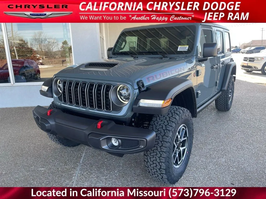 Gray 2026 Jeep Wrangler Rubicon for sale in California, MO